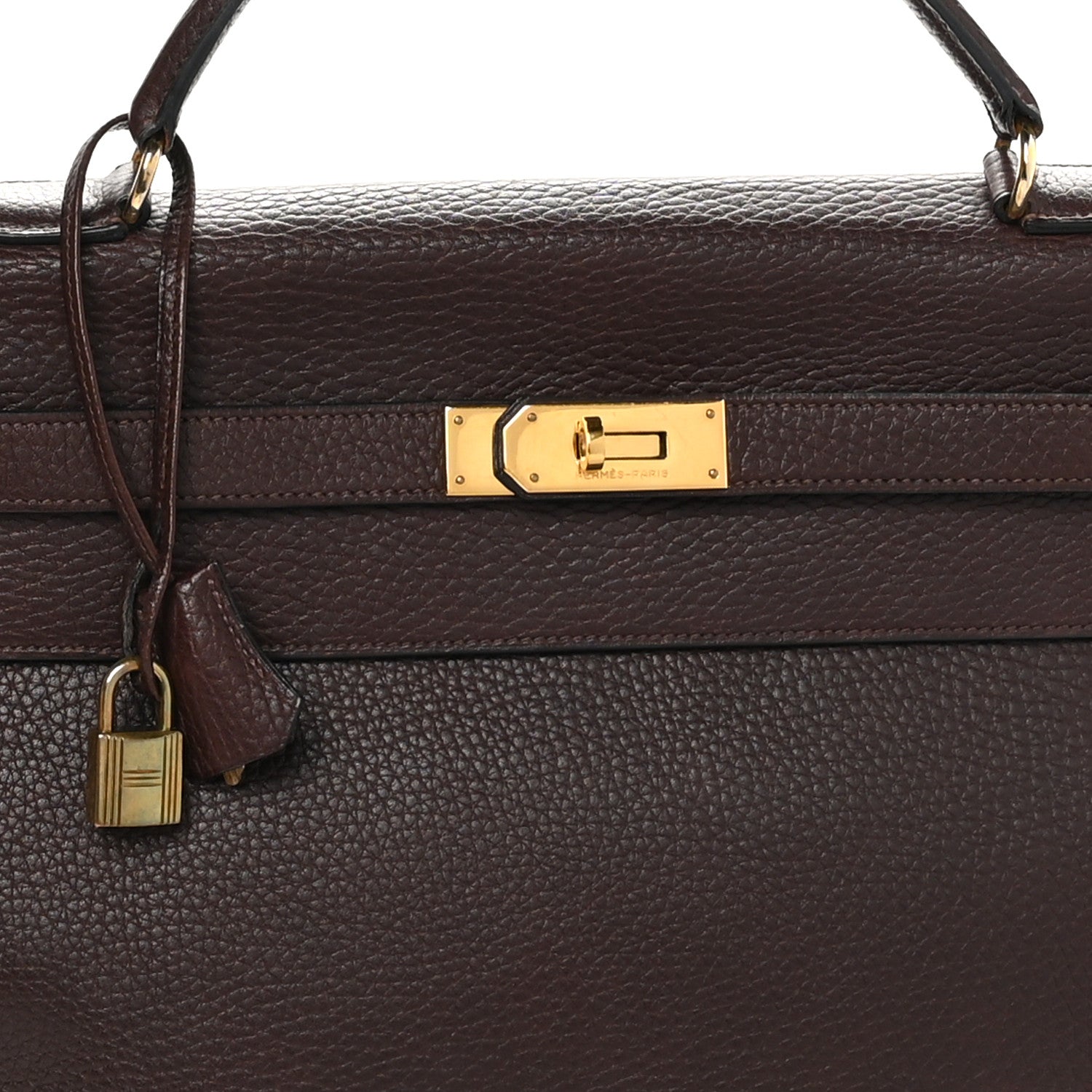 Hermes Fjord Kelly Retourne 40 Havane 8 of 10