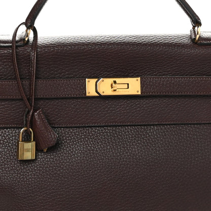 Hermes Fjord Kelly Retourne 40 Havane 8 of 10