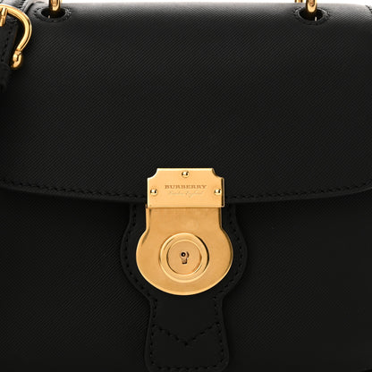 Burberry Trench Calfskin Small DK88 Top Handle Bag Black 8 of 10
