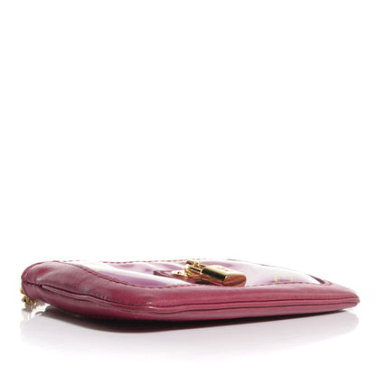 Louis Vuitton Monogram Charms Key Pouch Fuchsia 4 of 7