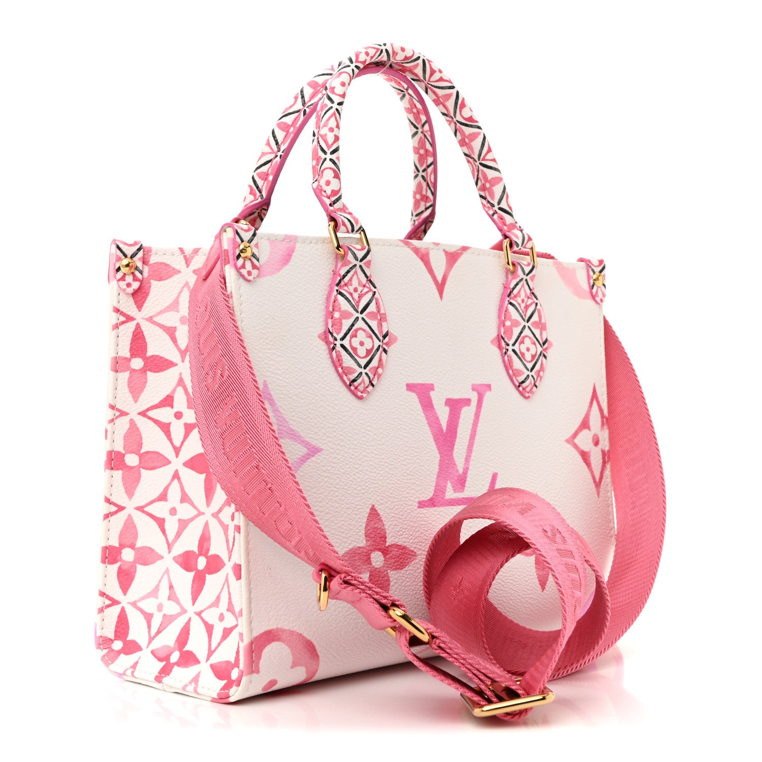Louis Vuitton Monogram Giant By The Pool 2.0 Onthego PM Pink 3 of 10
