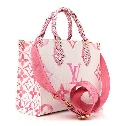 Louis Vuitton Monogram Giant By The Pool 2.0 Onthego PM Pink 3 of 10
