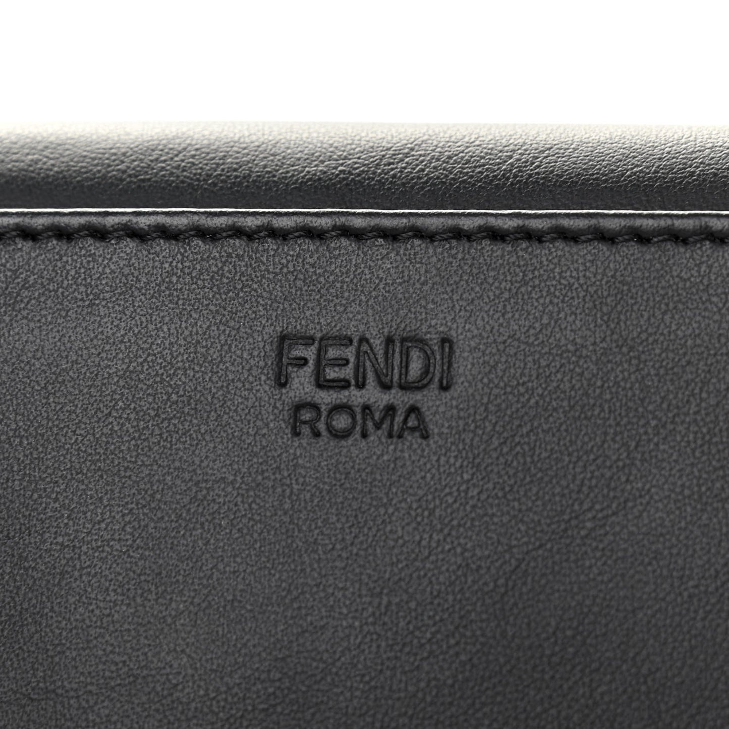 Vitello Grace Elastic FF Bi-Color Continental Wallet Black Sunflowers
