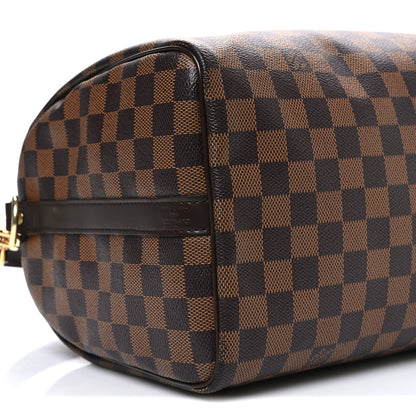 Louis Vuitton Damier Ebene Speedy Bandouliere 30 9 of 10