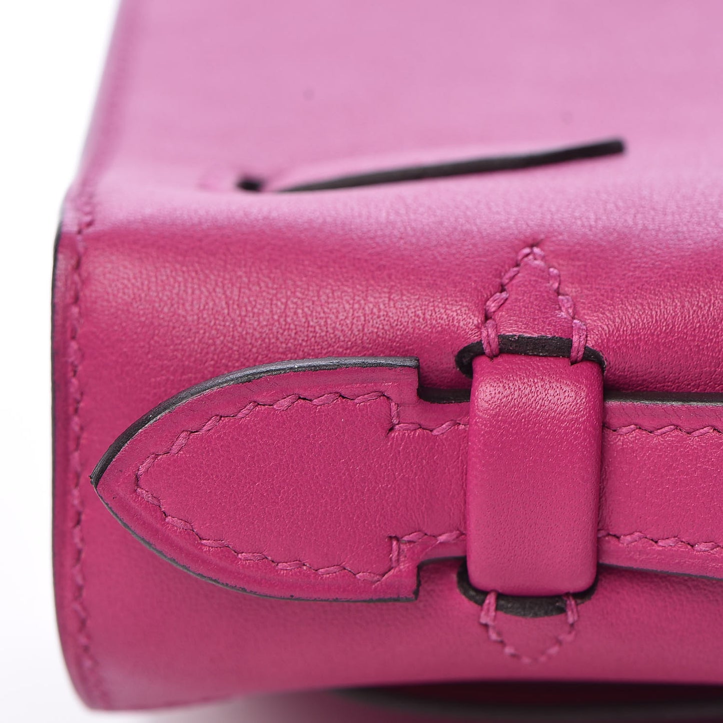 Swift Kelly Pochette Clutch Rose Pourpre