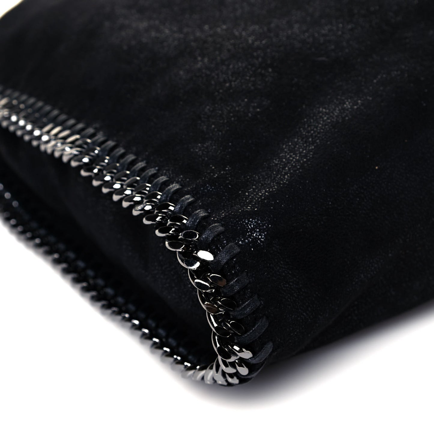 Shaggy Deer Small Falabella Tote Black