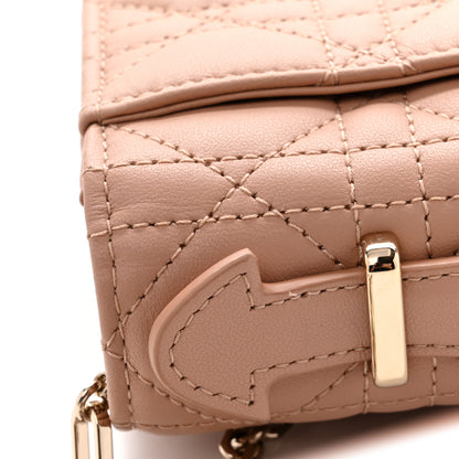 Christian Dior Lambskin Cannage Mini My Dior Bag Rose Des Vents 11 of 13