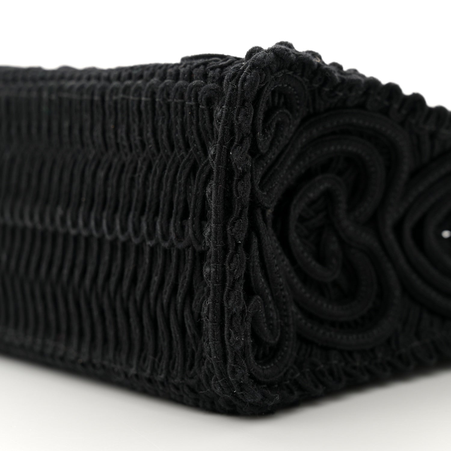 Dolce & Gabbana DOLCE GABBANA Cordonetto Lace Shoulder Bag Black 8 of 10