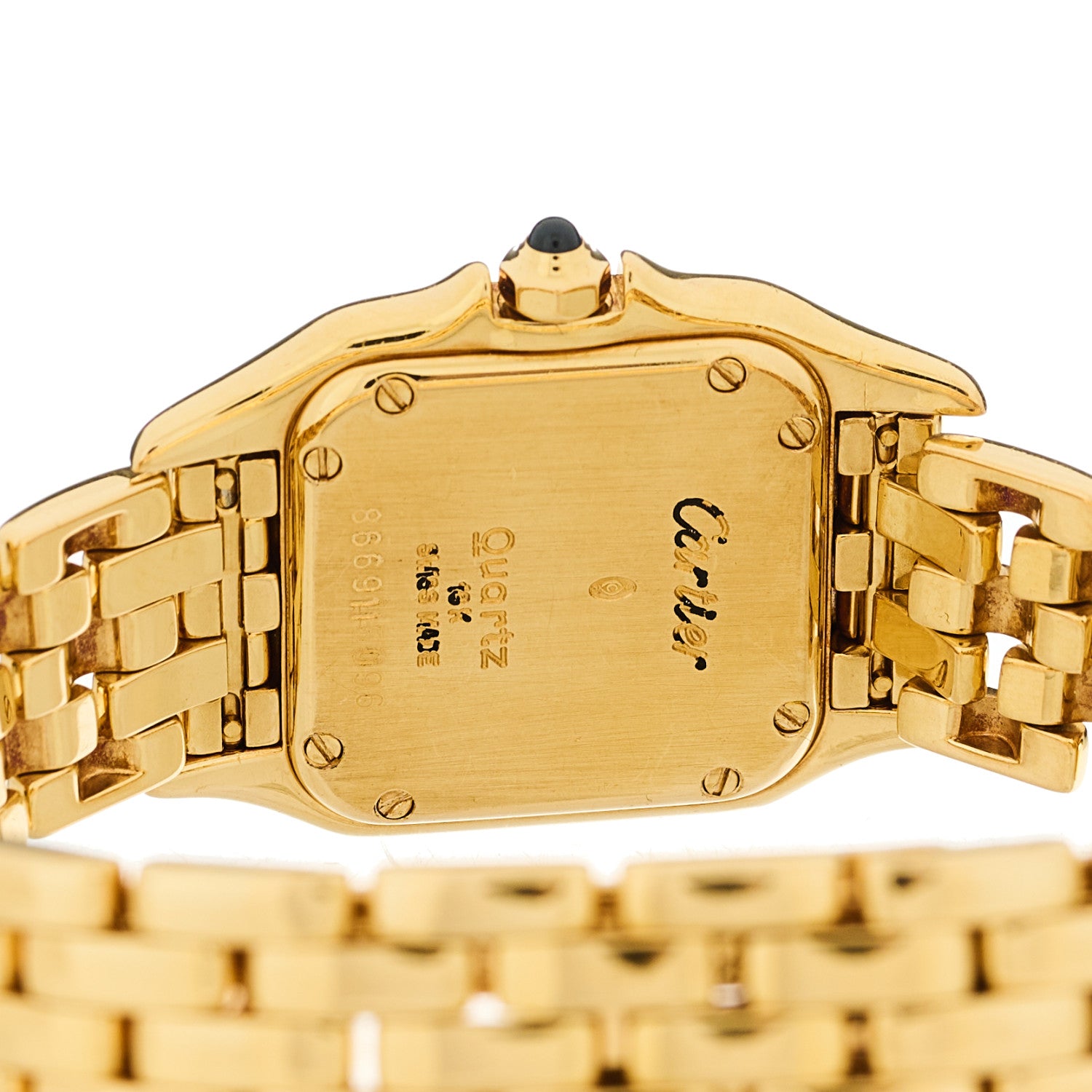 Cartier 18K Yellow Gold 22mm Panthere Quartz Watch 4 of 4