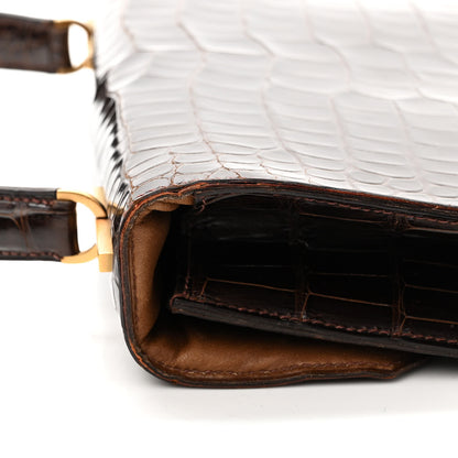 Hermes Shiny Crocodile Pascal Havane 12 of 15