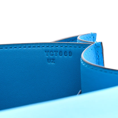 Hermes Epsom Constance 24 Bleu Frida 7 of 10