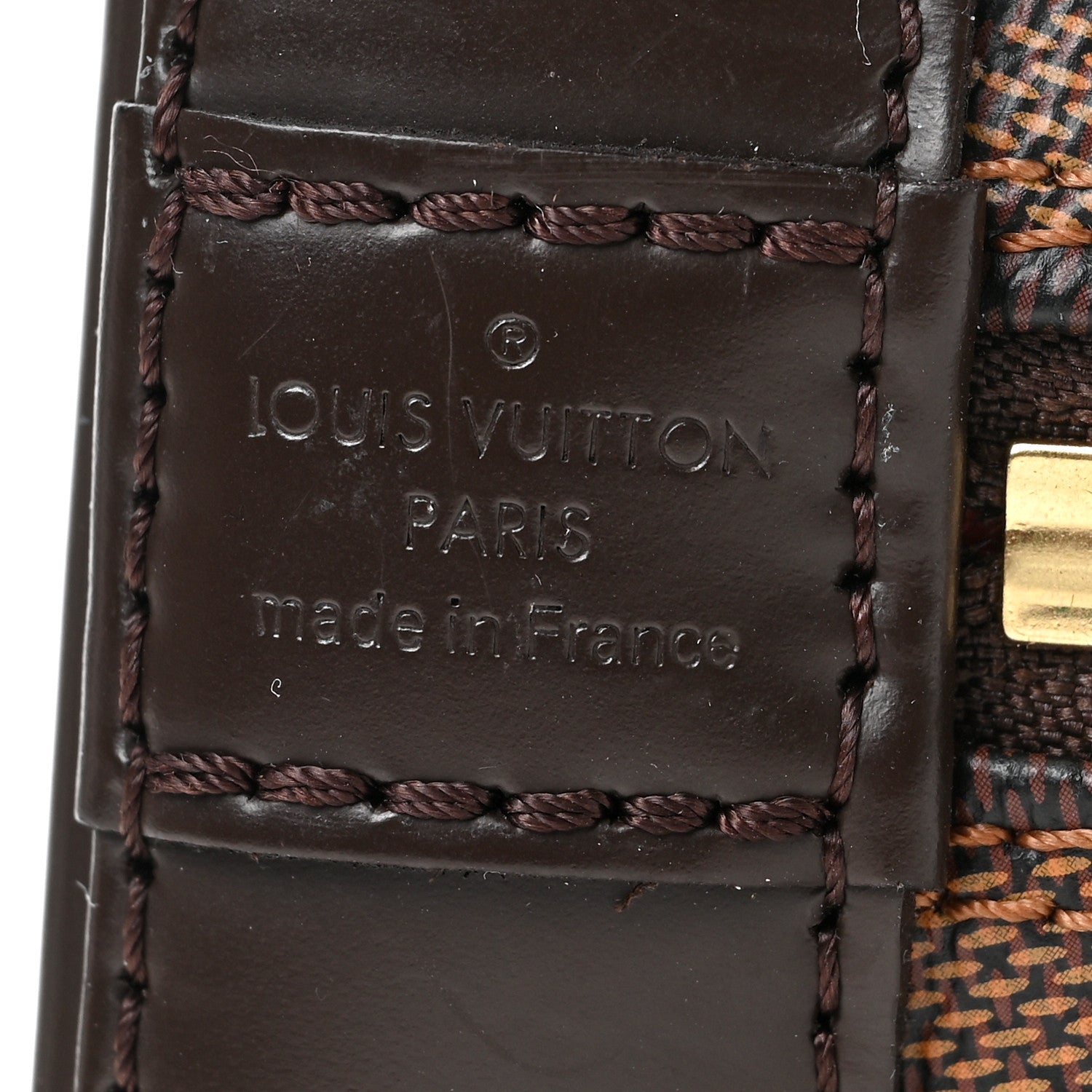 Louis Vuitton Damier Ebene Alma BB 6 of 8