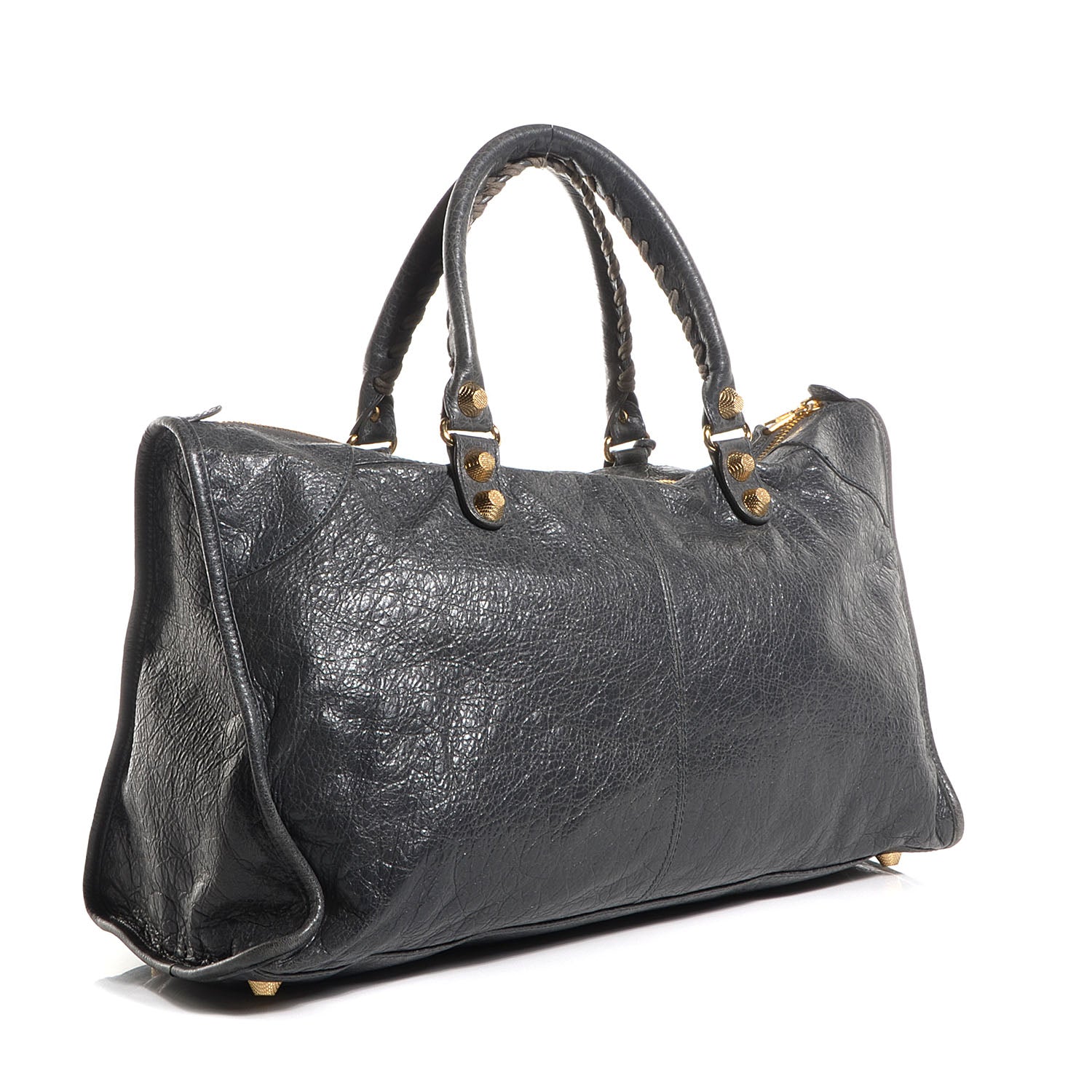 Balenciaga Agneau Giant 12 Gold Hardware Work Gris Tarmac 4 of 11