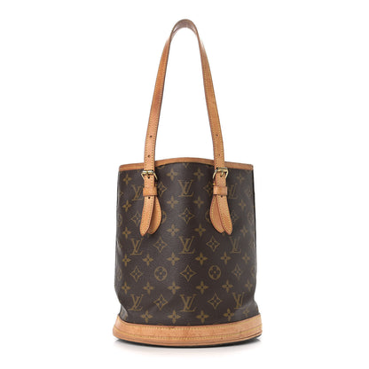 Louis Vuitton Monogram Petit Bucket 23 1 of 17