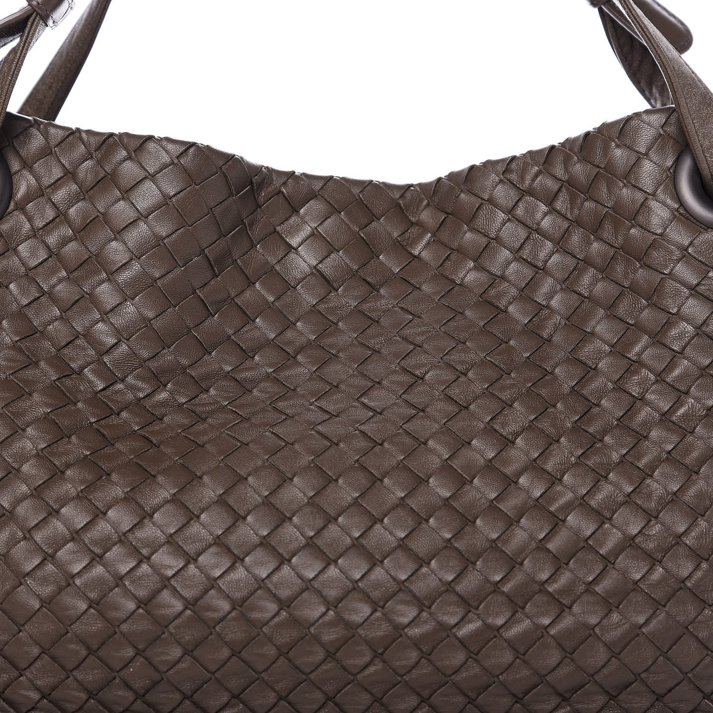 Nappa Intrecciato Medium Garda Bag Shadow