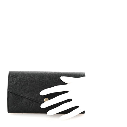 Louis Vuitton Empreinte Sarah Wallet NM Black 2 of 6