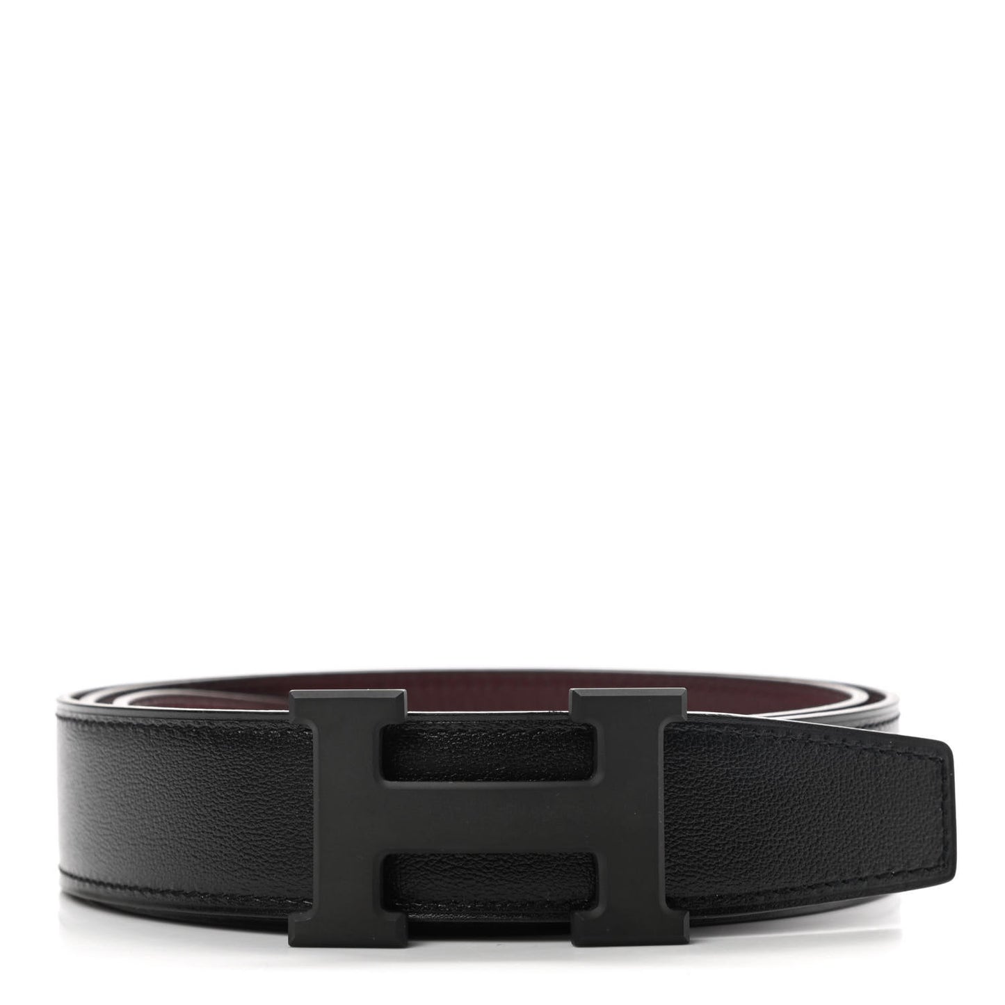 Box Togo 32mm Matte H Belt 95 Black Rouge H