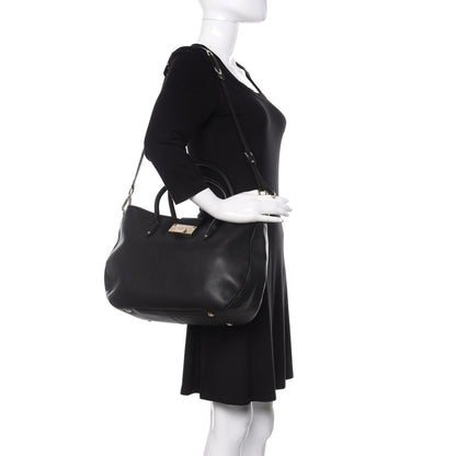 Jimmy Choo Grainy Calf Rania Black 2 of 9