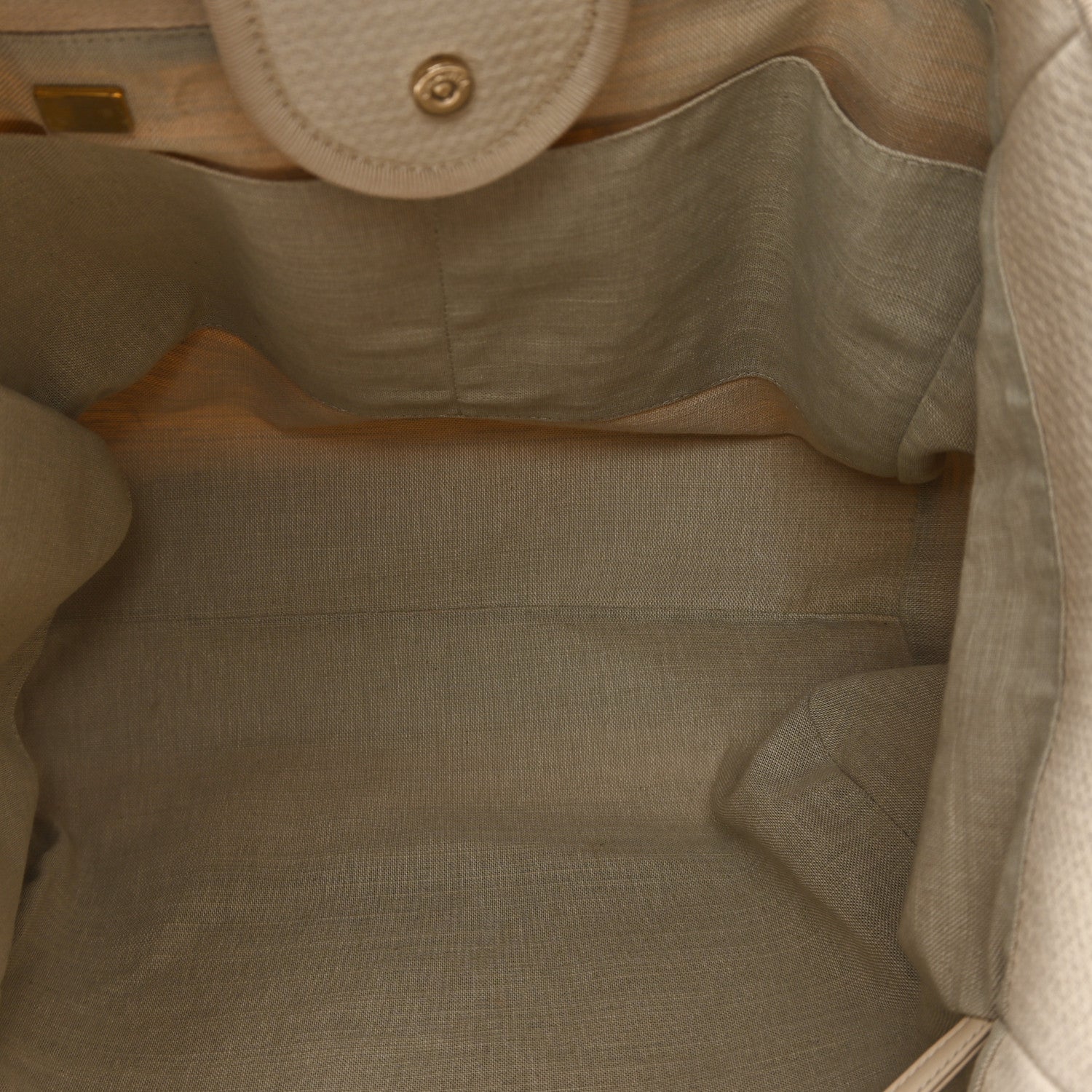 Chanel Mixed Fibers Medium Deauville Tote Beige 6 of 12