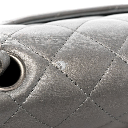 Chanel Metallic Calfskin Quilted Mini Rectangular Flap Ruthenium 15 of 15