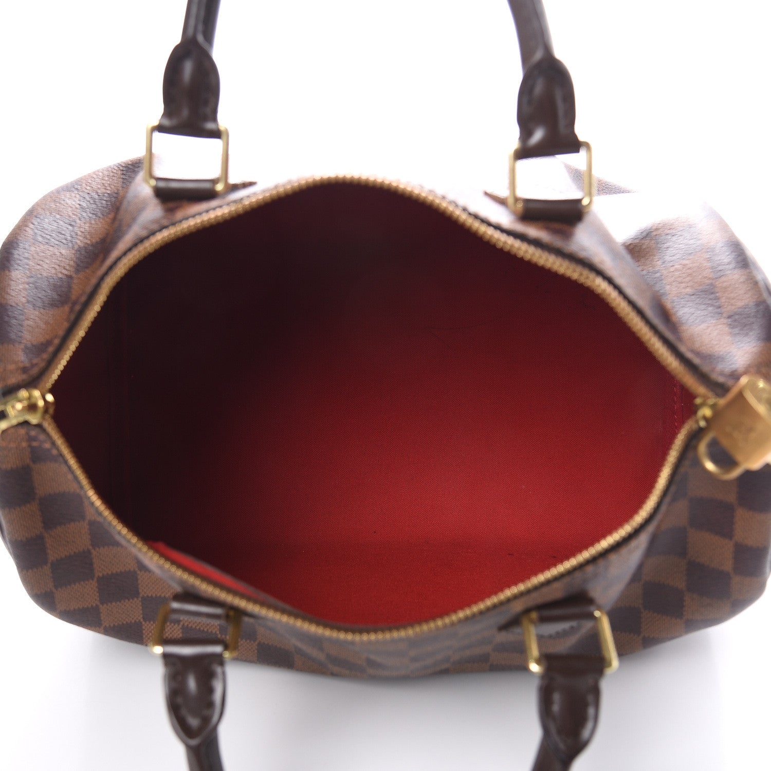 Louis Vuitton Damier Ebene Speedy Bandouliere 30 5 of 19