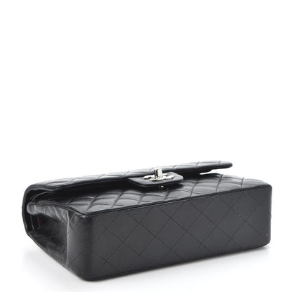 Chanel Lambskin Quilted Small Double Flap Black 3 of 10