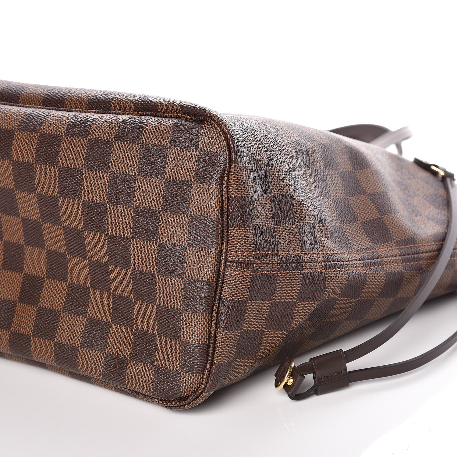 Louis Vuitton Damier Ebene Neo Neverfull MM Rose Ballerine 10 of 10