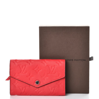 Louis Vuitton Empreinte Compact Curieuse Wallet Poppy 8 of 8