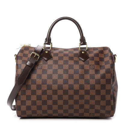 Louis Vuitton Damier Ebene Speedy Bandouliere 30 1 of 10