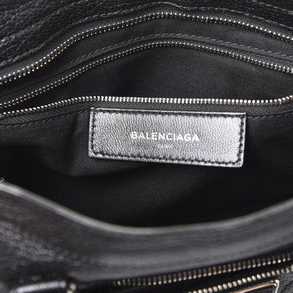 Balenciaga Chevre Silver Metallic Edge Hardware S City Black 7 of 8