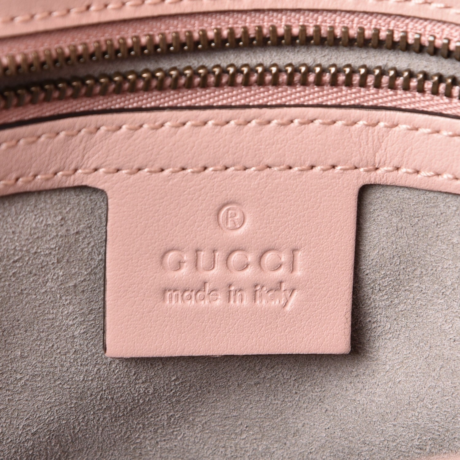 Gucci Calfskin Matelasse Small GG Marmont Shoulder Bag Perfect Pink 6 of 7