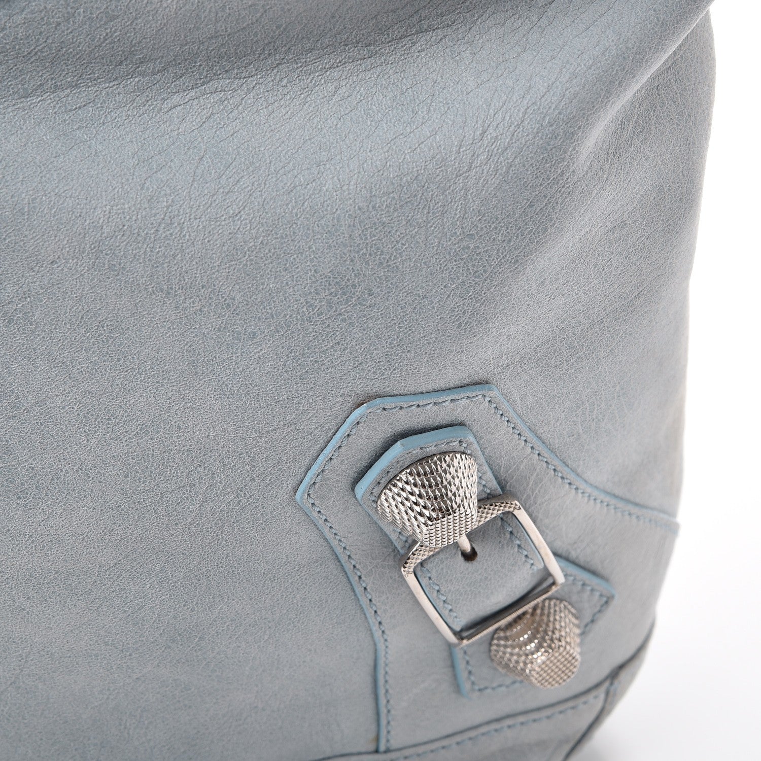 Balenciaga Agneau Giant 21 Silver Hardware Day Hobo Sky Blue 13 of 18