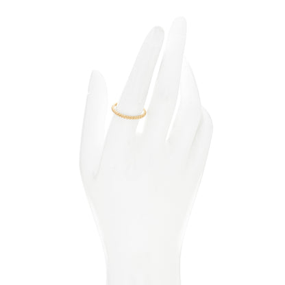 Van Cleef & Arpels 18K Yellow Gold Small Perlee Ring 57 8 2 of 5