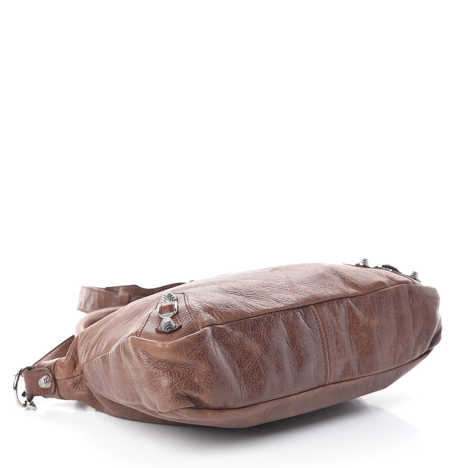 Balenciaga Agneau Giant 12 Silver Hardware Town Castagna 4 of 9