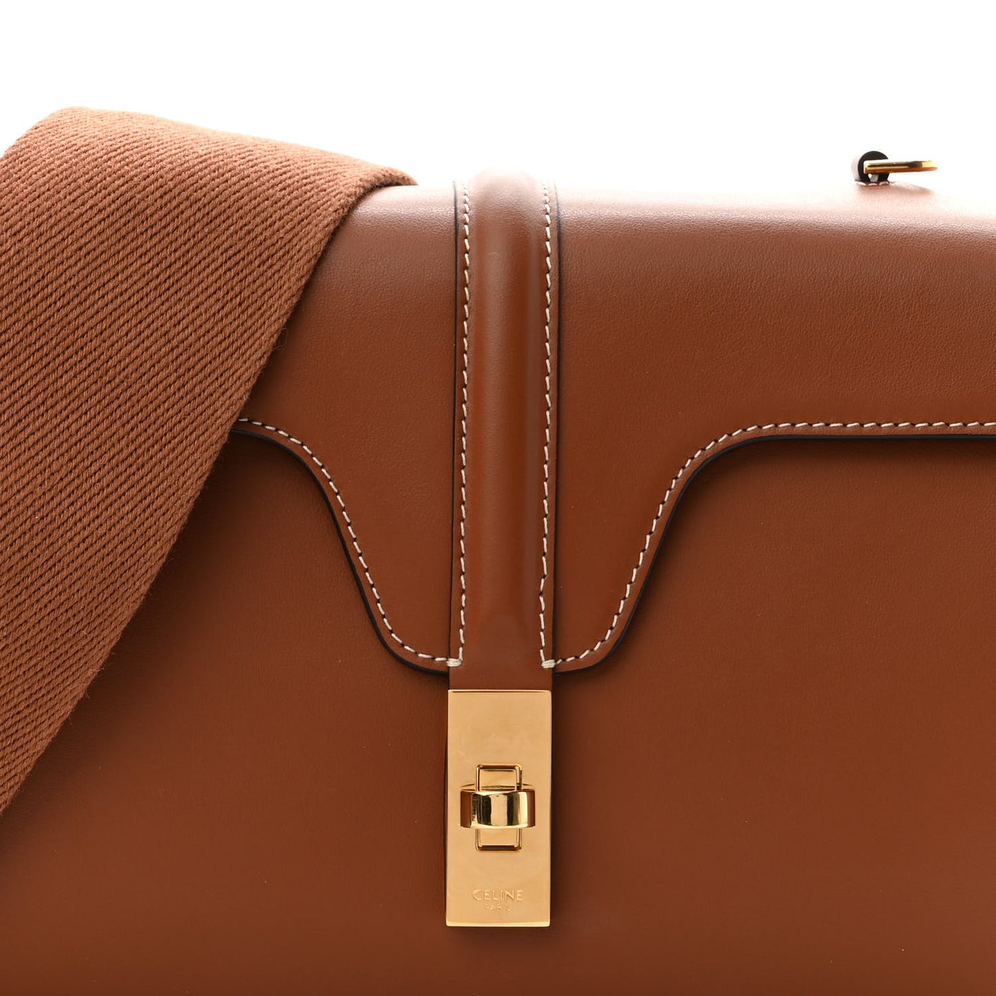 Smooth Calfskin Teen Soft 16 Shoulder Bag Tan