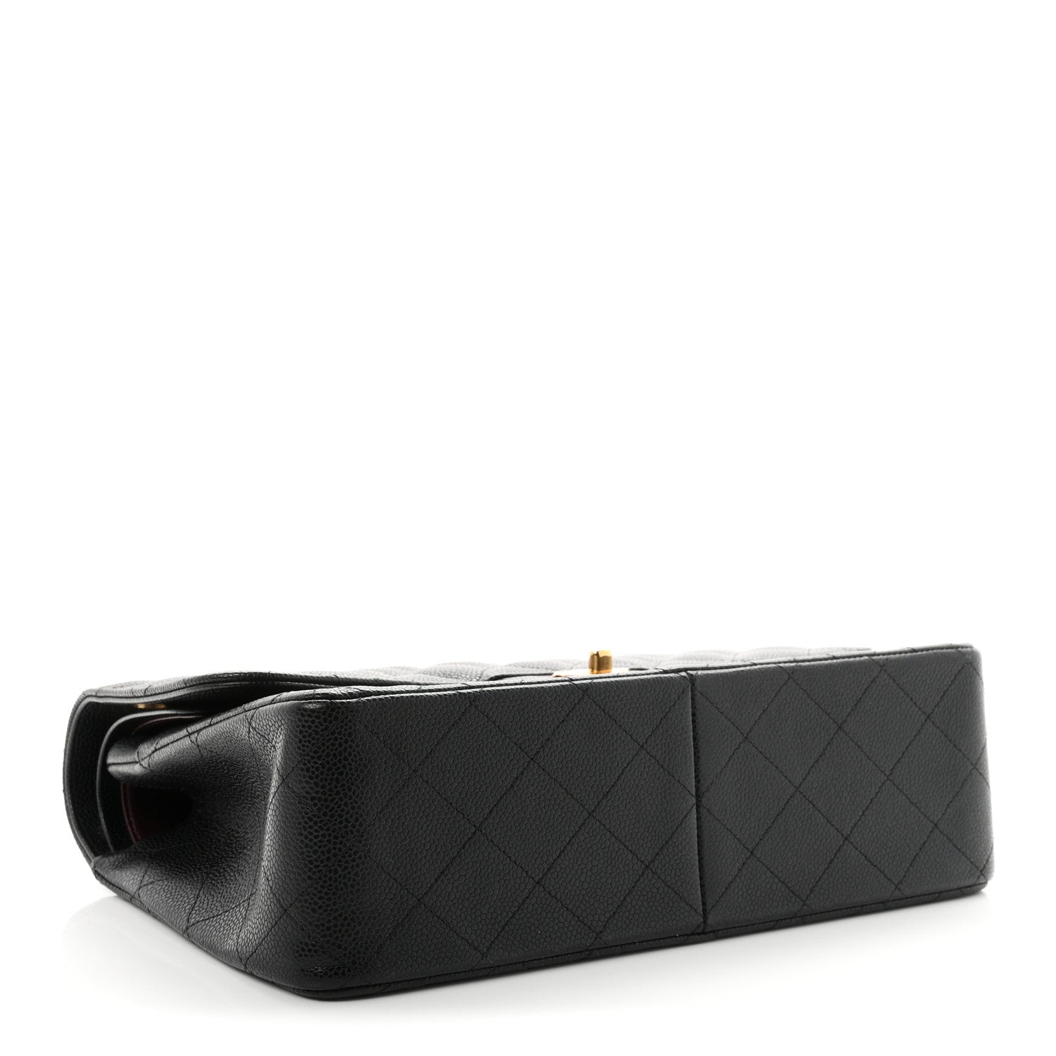 Chanel Caviar Quilted Jumbo Double Flap Black 4 of 10
