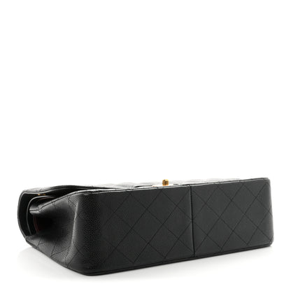 Chanel Caviar Quilted Jumbo Double Flap Black 4 of 10