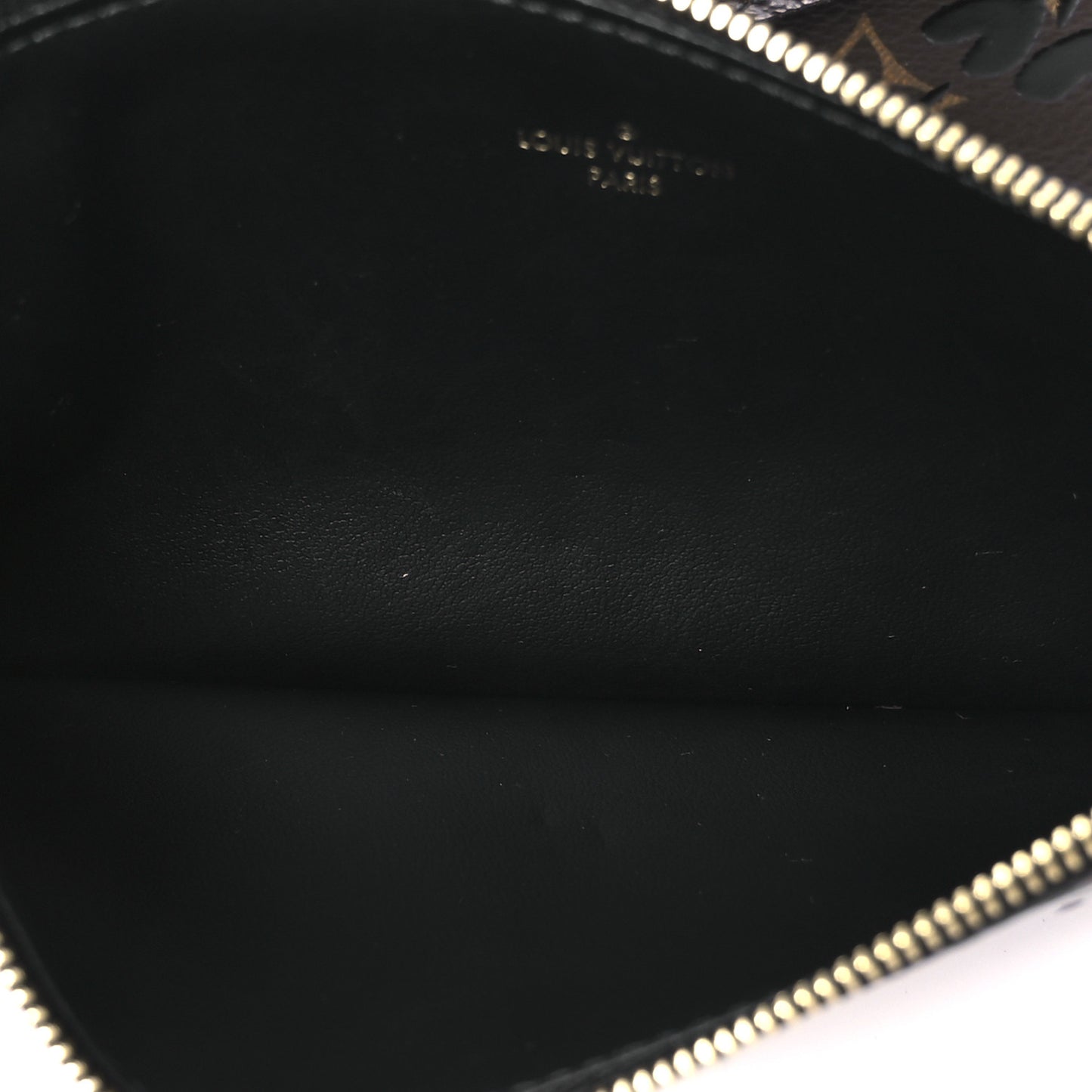 Monogram Blossom Pochette Felicie Chain Wallet Black