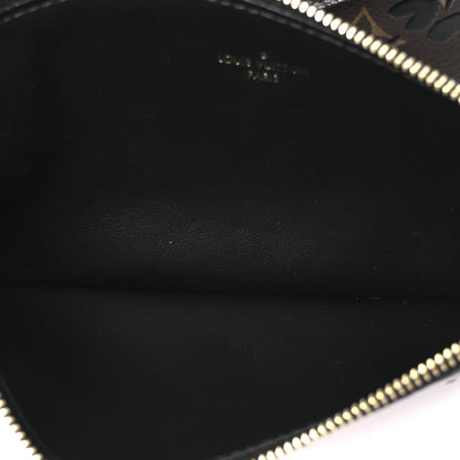 Louis Vuitton Monogram Blossom Pochette Felicie Chain Wallet Black 7 of 15