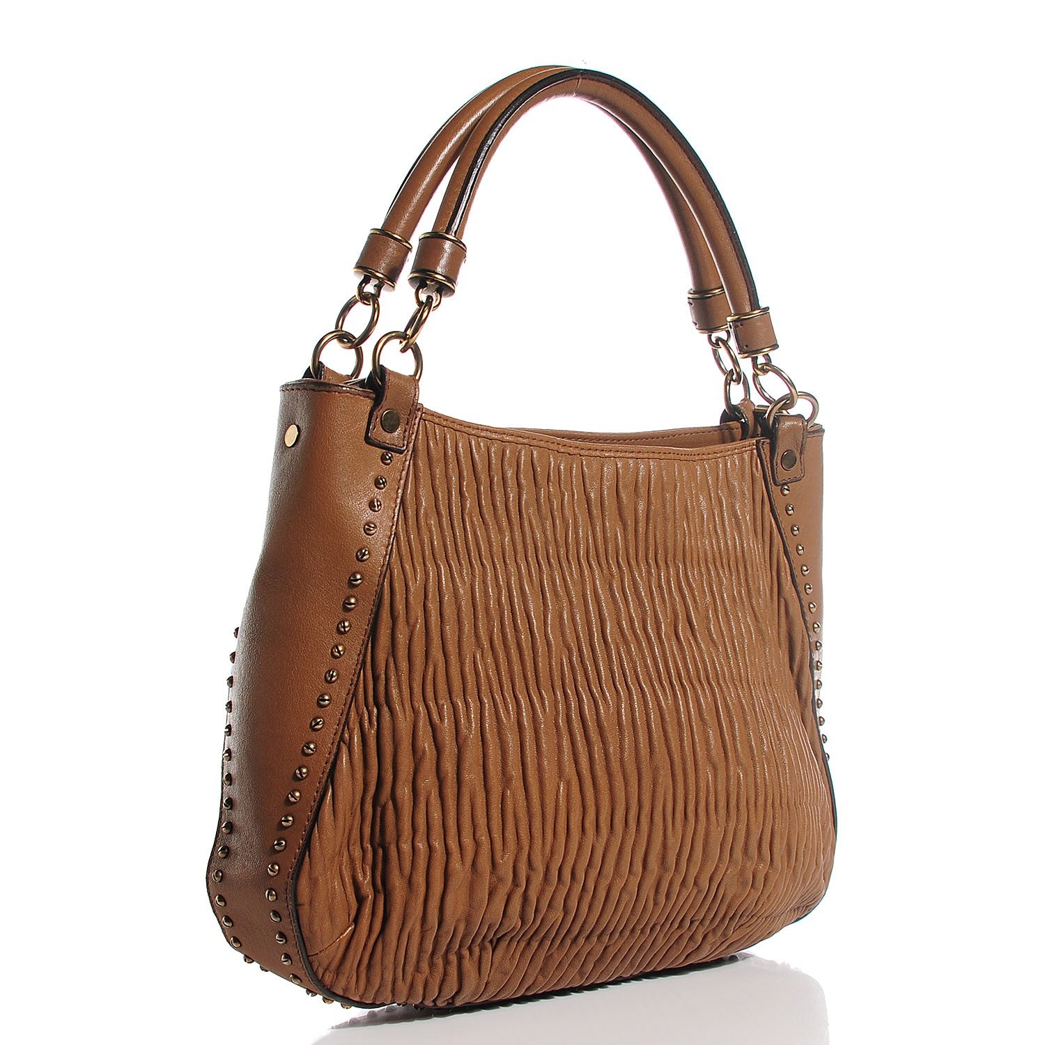 Burberry Leather Plisse Didley Hobo 3 of 12