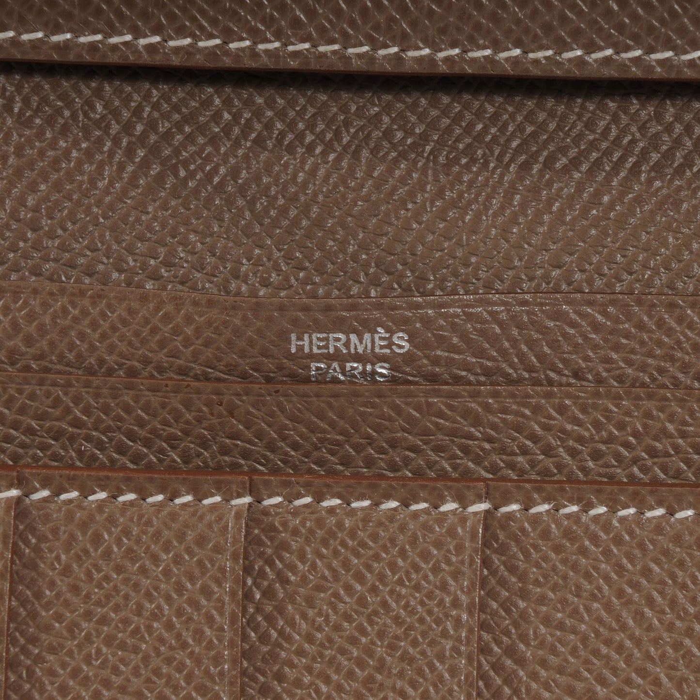 Epsom Bi Color Tri-Fold Bearn Wallet Etoupe Rose Jaipur