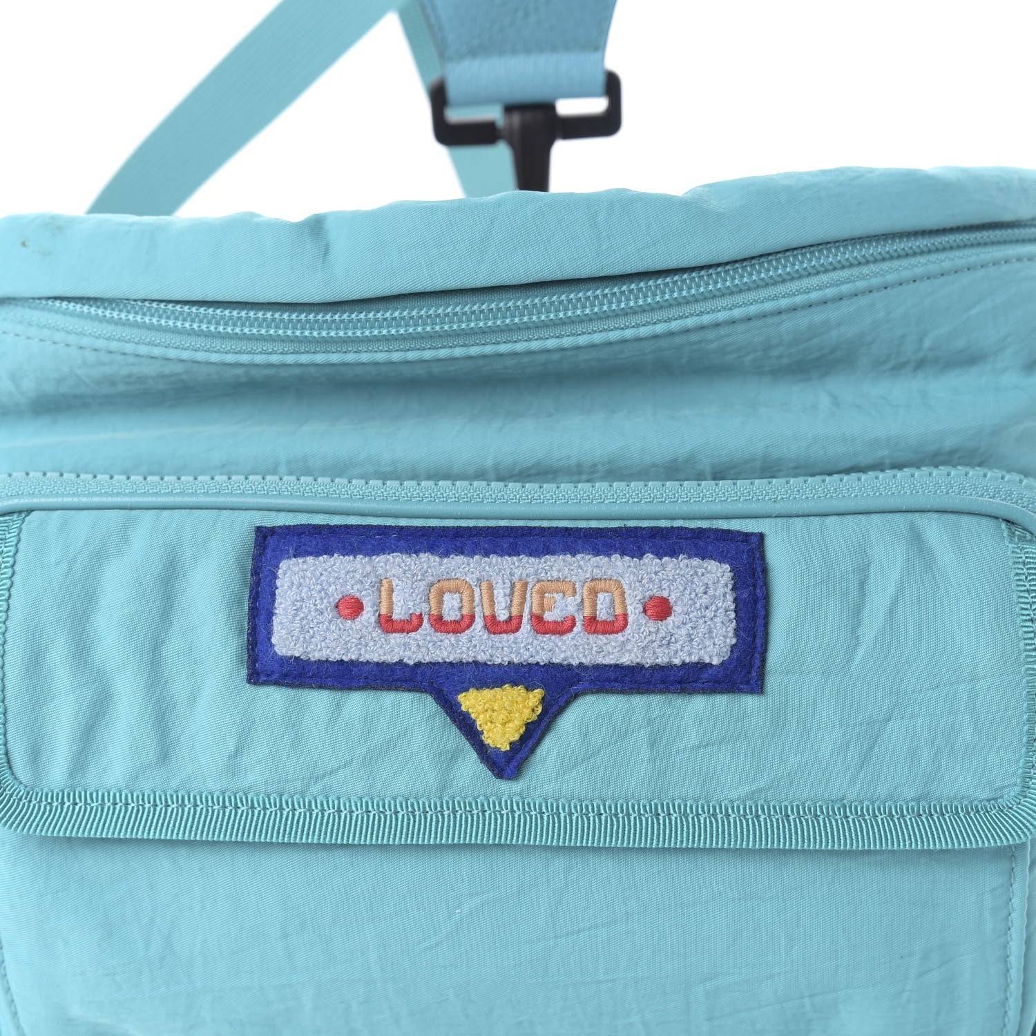 Gucci Nylon 80s Logo Patch Belt Bag Lago 11 of 12