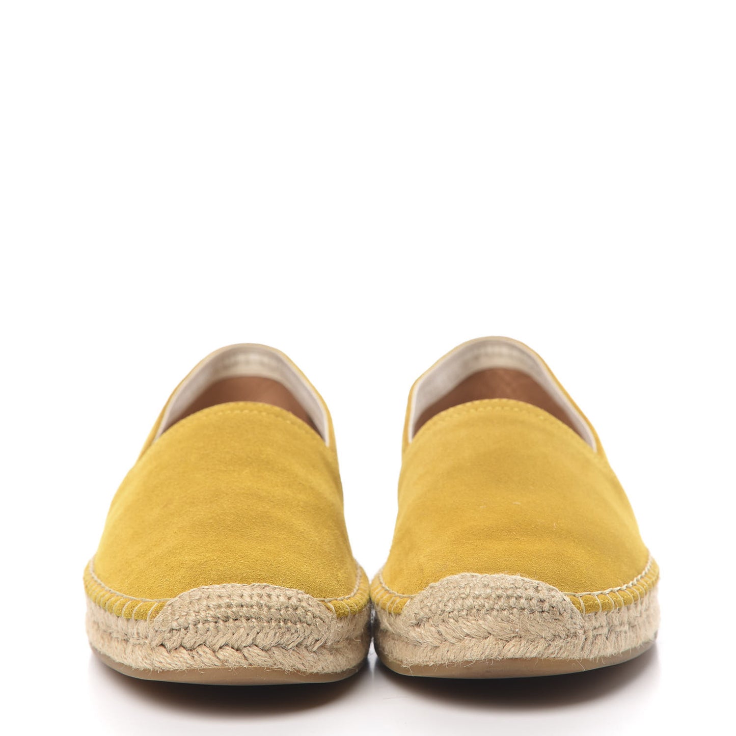 Suede Bidart Espadrilles 8 Maize