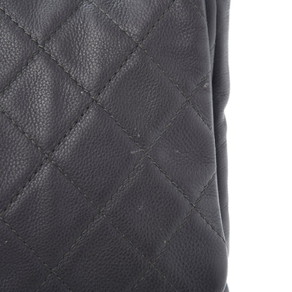 Chanel Calfskin Quilted Couture Messenger Grey 11 of 12