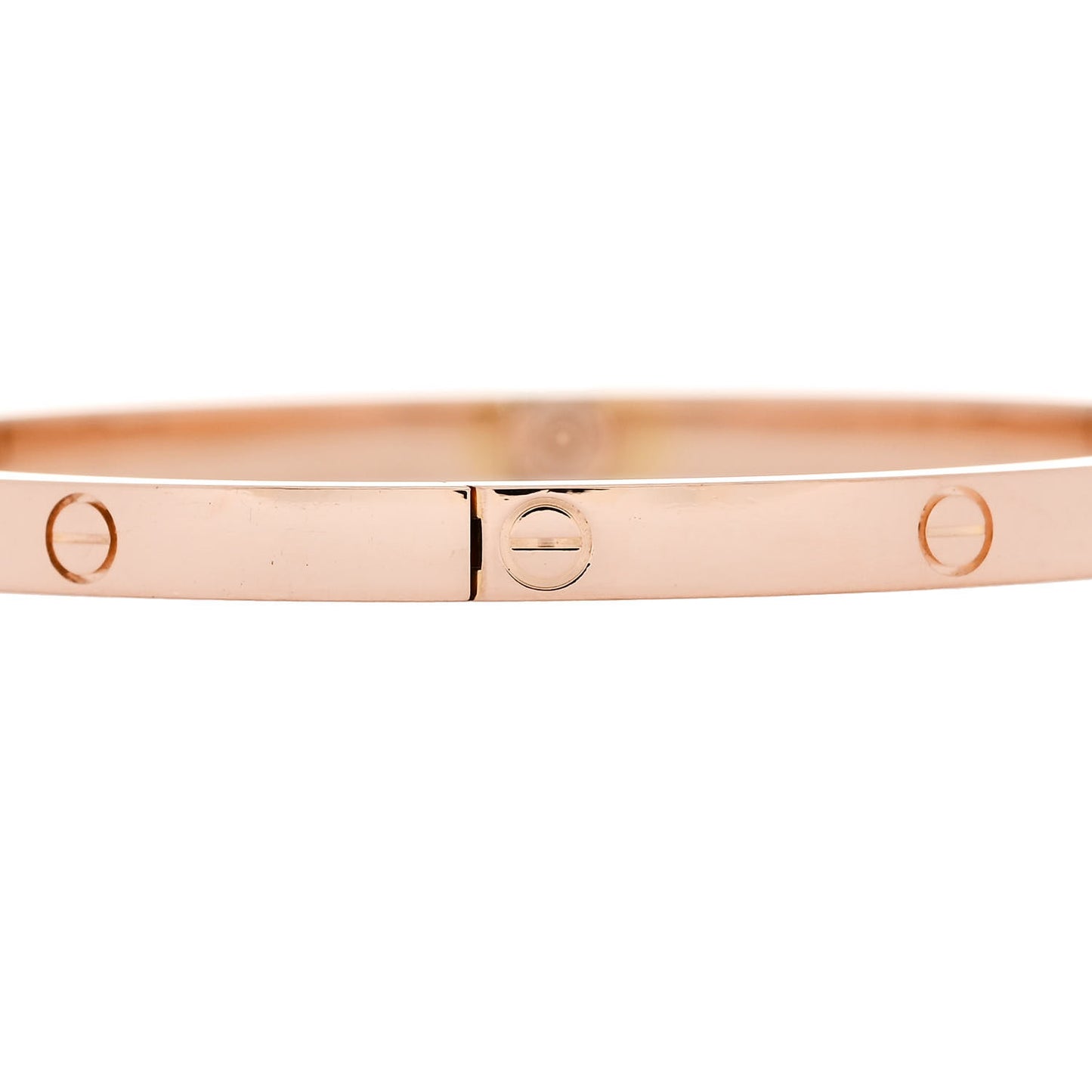 18K Pink Gold Small LOVE Bracelet 17