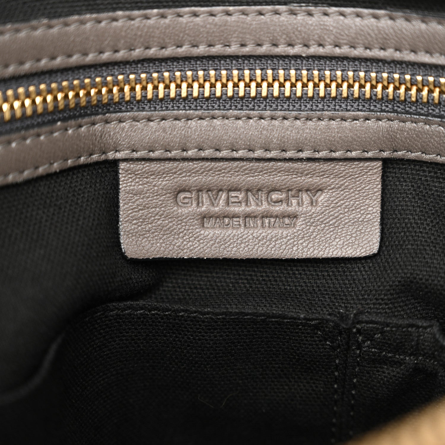 Givenchy Tumbled Sheepskin Medium Pandora Charcoal 6 of 14