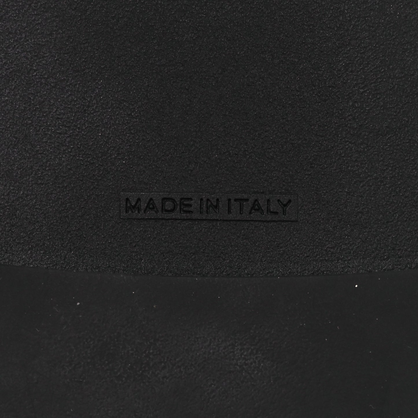Shiny Crumpled Calfskin CC Mocassin Loafers 38.5 Black
