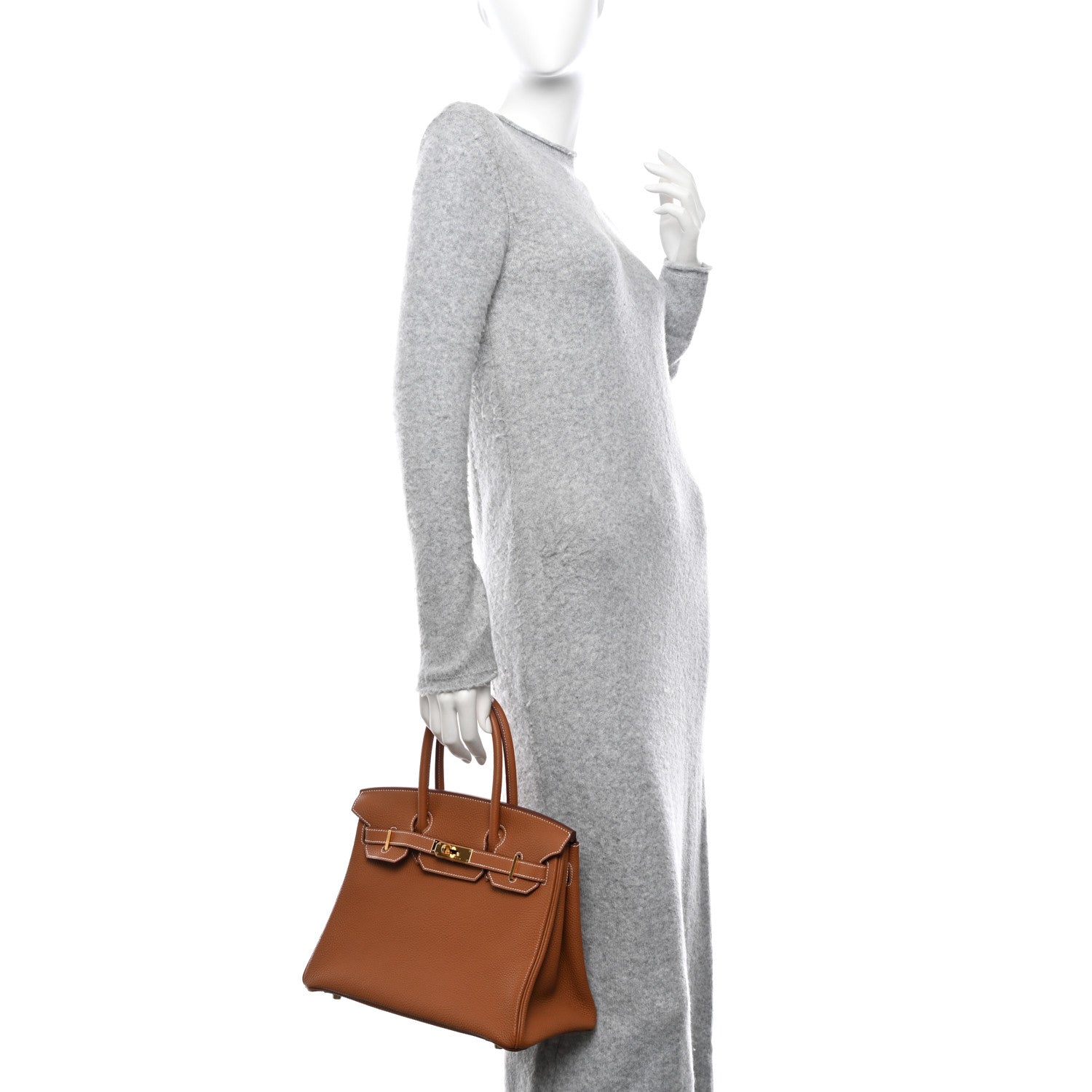 Hermes Togo Birkin 30 Gold 2 of 13