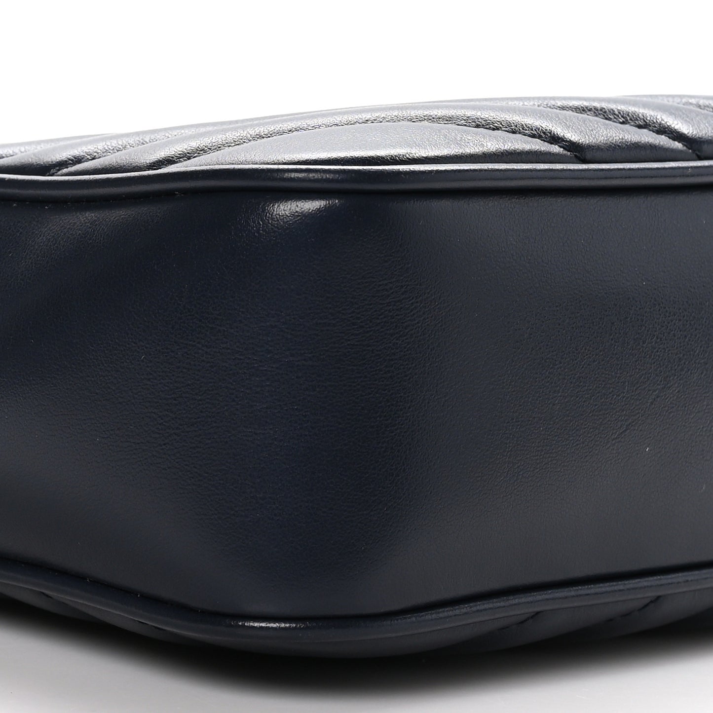 Calfskin Matelasse Monogram Lou Camera Bag Deep Marine