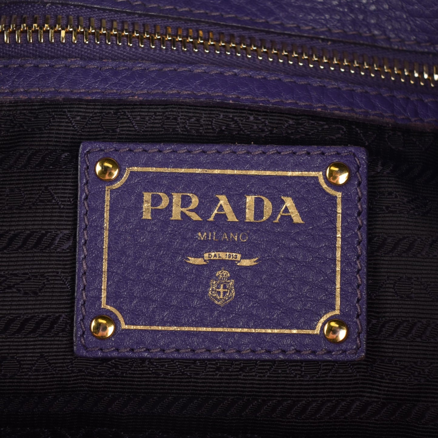 Vitello Daino Tote Viola